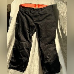 Under Armour softball pants black